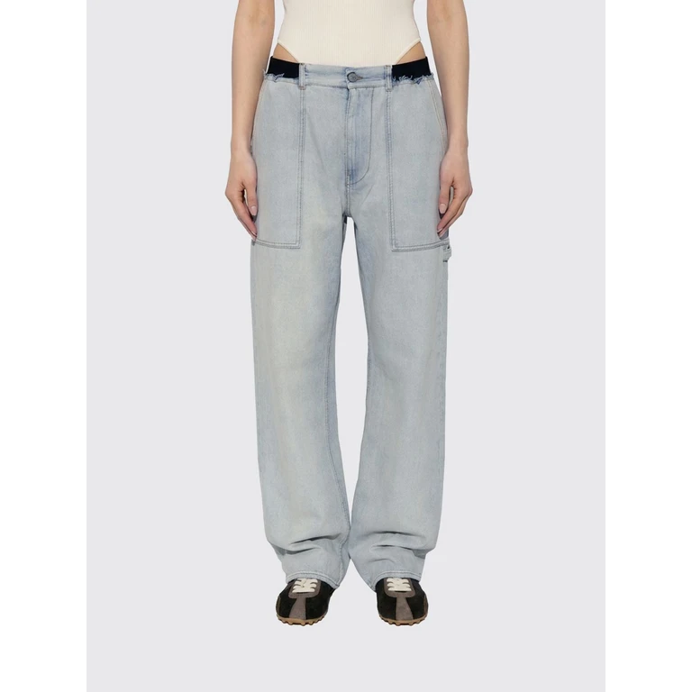 MM6 MAISON MARGIELA Jeans Woman color Blue (S62KB0272M30055970)