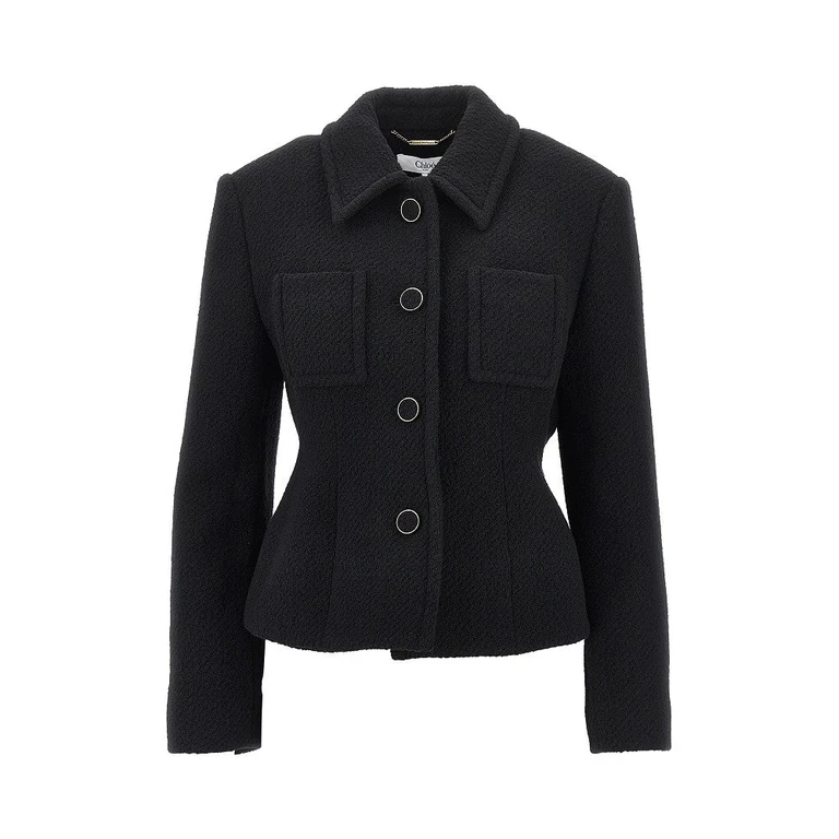 ' Bouclé wool Slim Fit jacket Woman 38