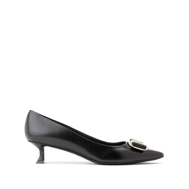 New Vara Plate Classic Low Heel Pump