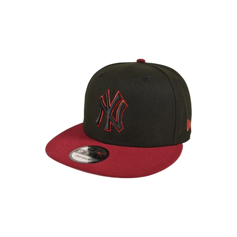 New York Yankees Pro Pinch Men's Snapback Hat - Black/Red