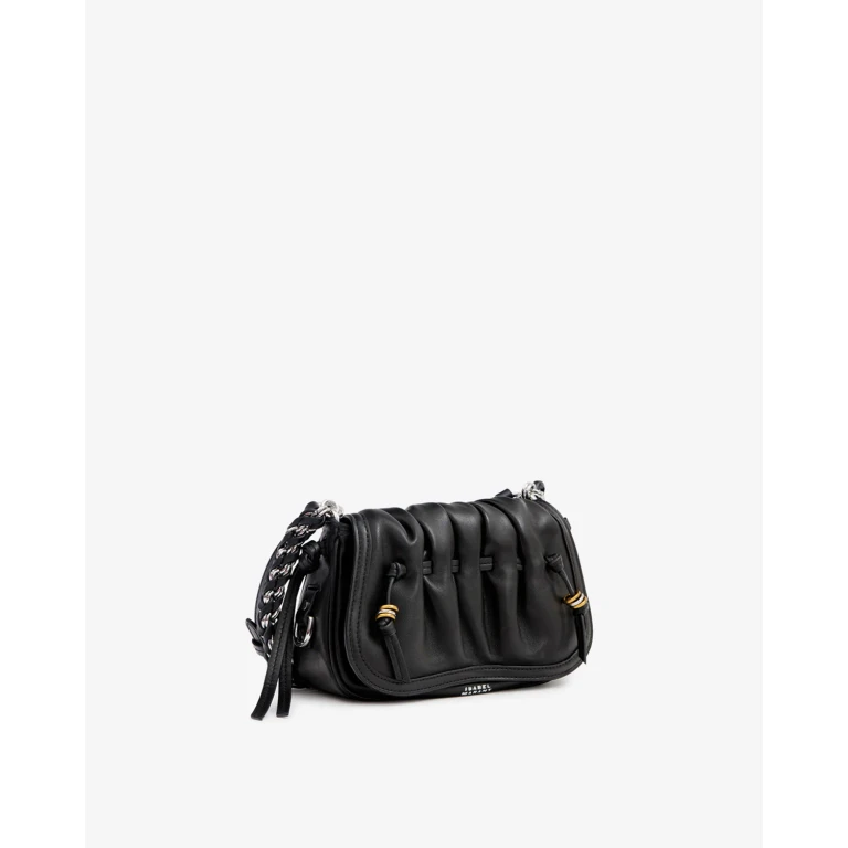 Sac Bolton Xs En Cuir - Noir - Isabel Marant