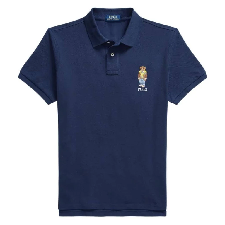 Polo Bear Mesh Polo Shirt