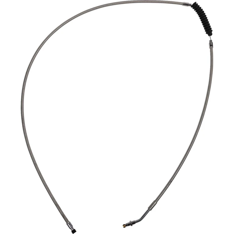 102-40-10004-06 - Barnett Stainless Steel Clutch Cable For Indian Chief 111 2014-2020 +15.2 cm (6") - Silver