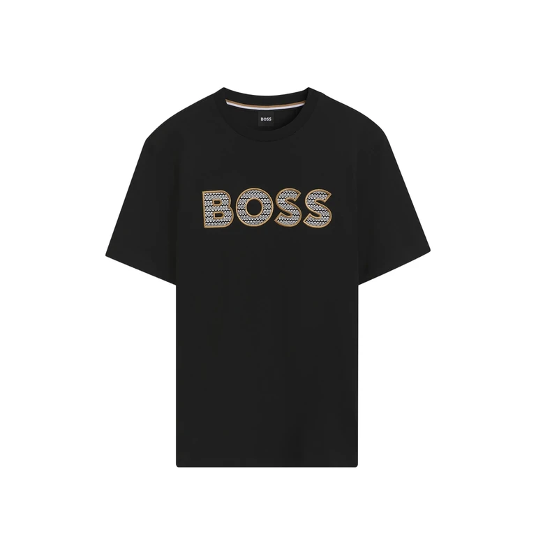 Cotton-jersey T-shirt With Logo Artwork