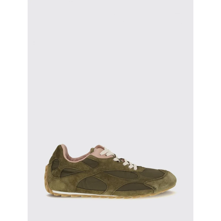 Orbit Suede and Nylon Sneakers with Notched Sole (867944V3MS21354)