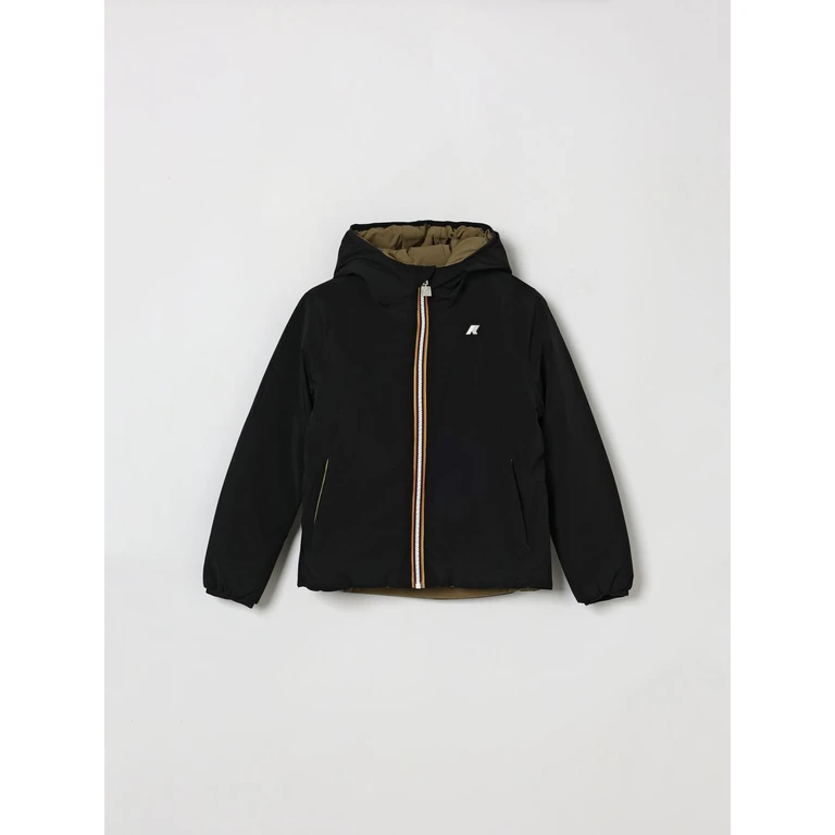 P. Jack Reversible and Quilted Nylon Hooded Jacket for Boys (K71337WDBZ)