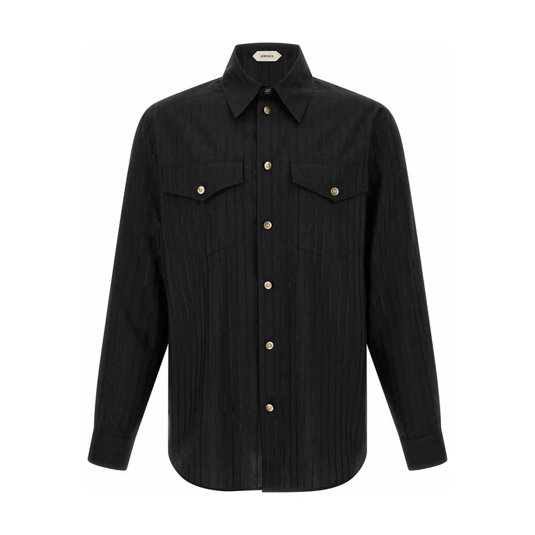 Versace Chemise - Noir (10268161A185481B000)