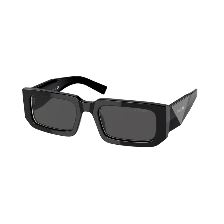 Grey Rectangular Mens Sunglasses PR 06YSF 09Q5S0 54