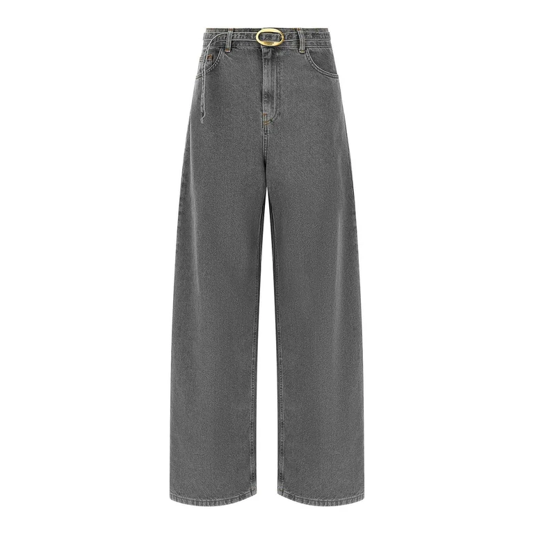 Twinset Jean Droit - Gris (262TT239100574)
