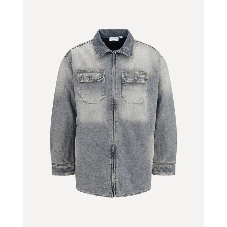 OFF-WHITE Oversized Workwear denim Shirt Male M