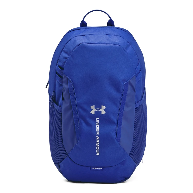 Unisex Hustle 6.0 Backpack - Royal, Royal, Metallic Silver