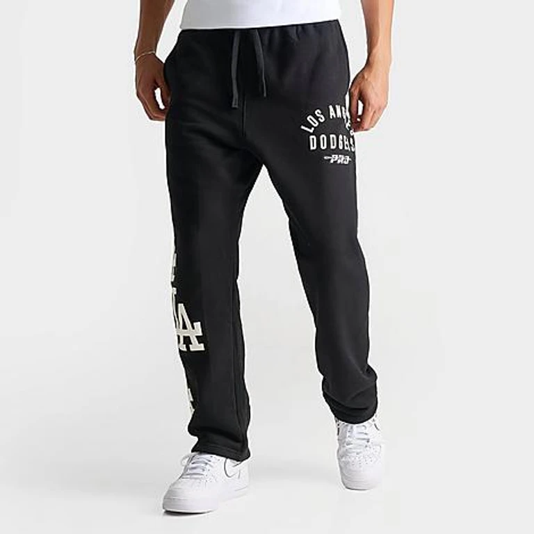 Pro Standard Men's Los Angeles Dodgers MLB All Pro Sweatpants in Black Size: Small