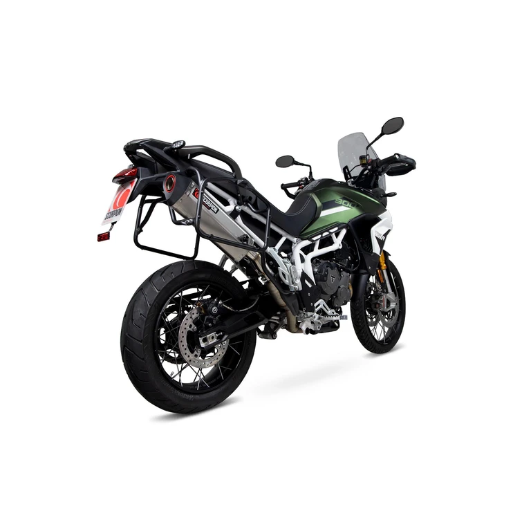 RTR90SEO - Scorpion Serket Parallel Stainless Steel Exhaust - Triumph Tiger 900 2020 - 2021