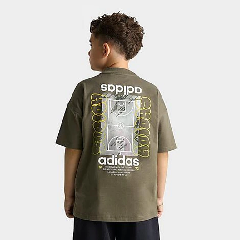 Originals Basketball T-Shirt in Night Cargo