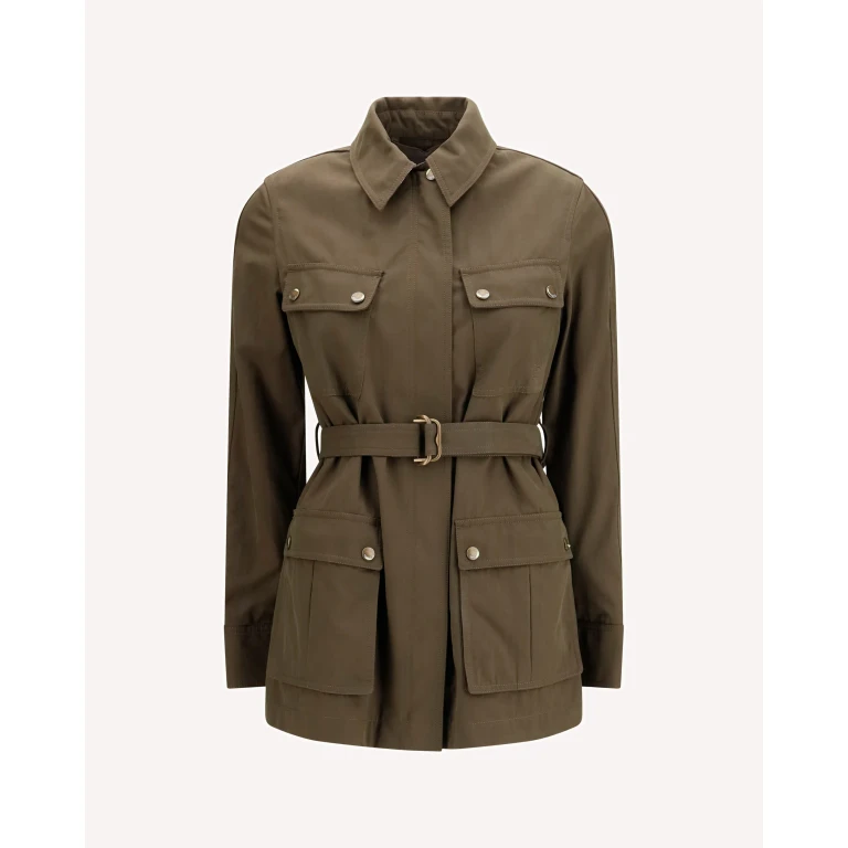Gabardine Safari Jacket Female 8