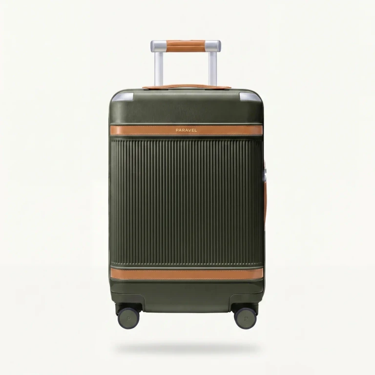 Aviator Carry-On Plus Spinner Suitcase Safari Green Travel Luggage