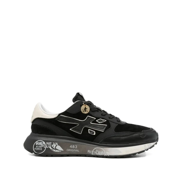 Low-Top Sneakers Black "Lauryn"