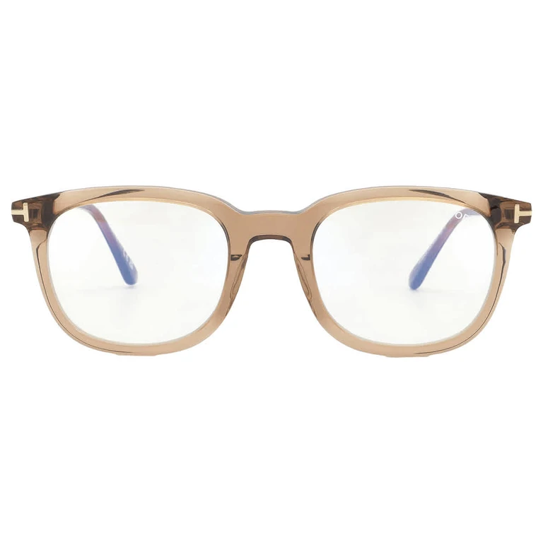 Blue Light Block Square Mens Eyeglasses FT5904-B 045 50