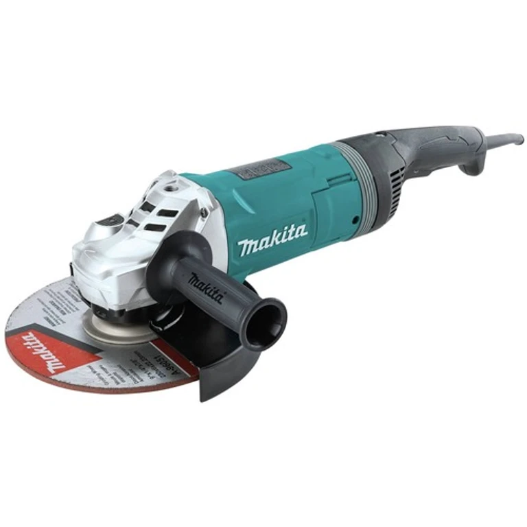 GA9080 15 Amp 9 in. Corded Angle Grinder with Rotatable Handle and Lock-On Switch