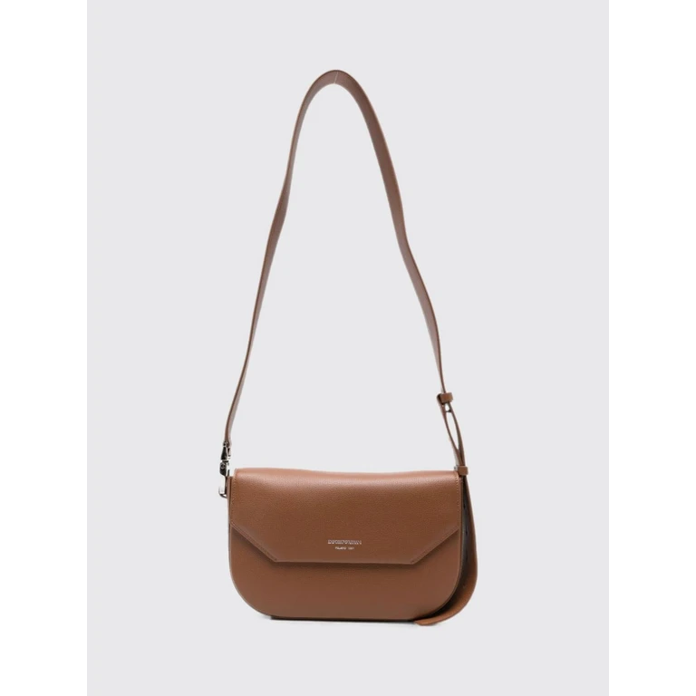 Sac crossbody Emporio Armani 1981 en cuir marron