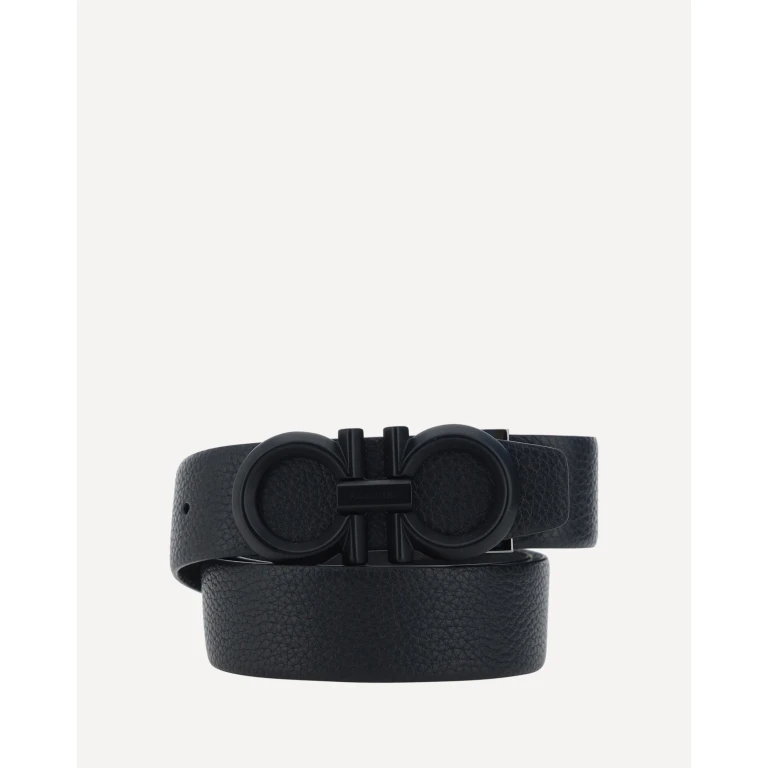 Gancini leather Belt Male 105
