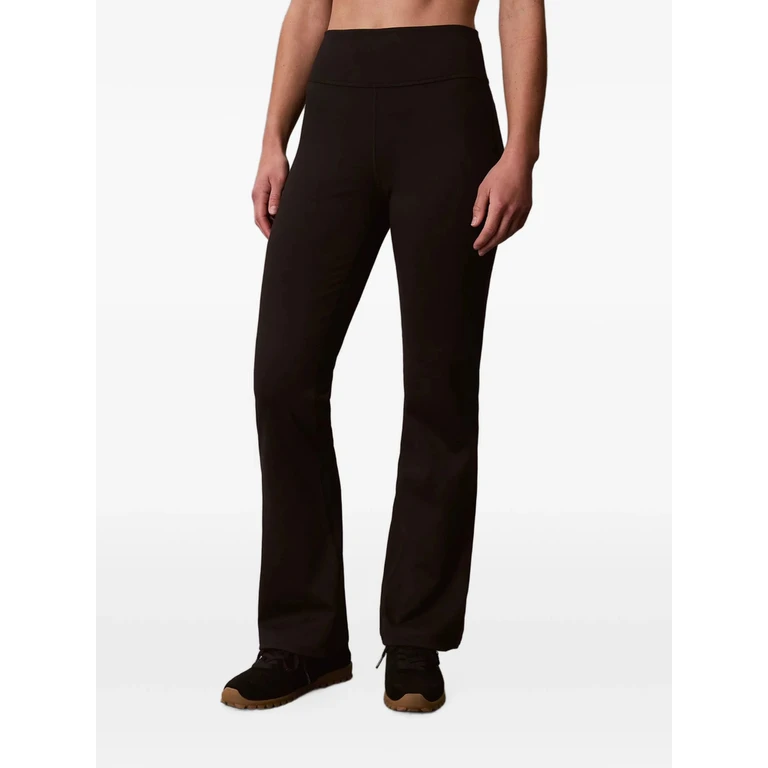 Quick-Dry Flared Gym Leggings