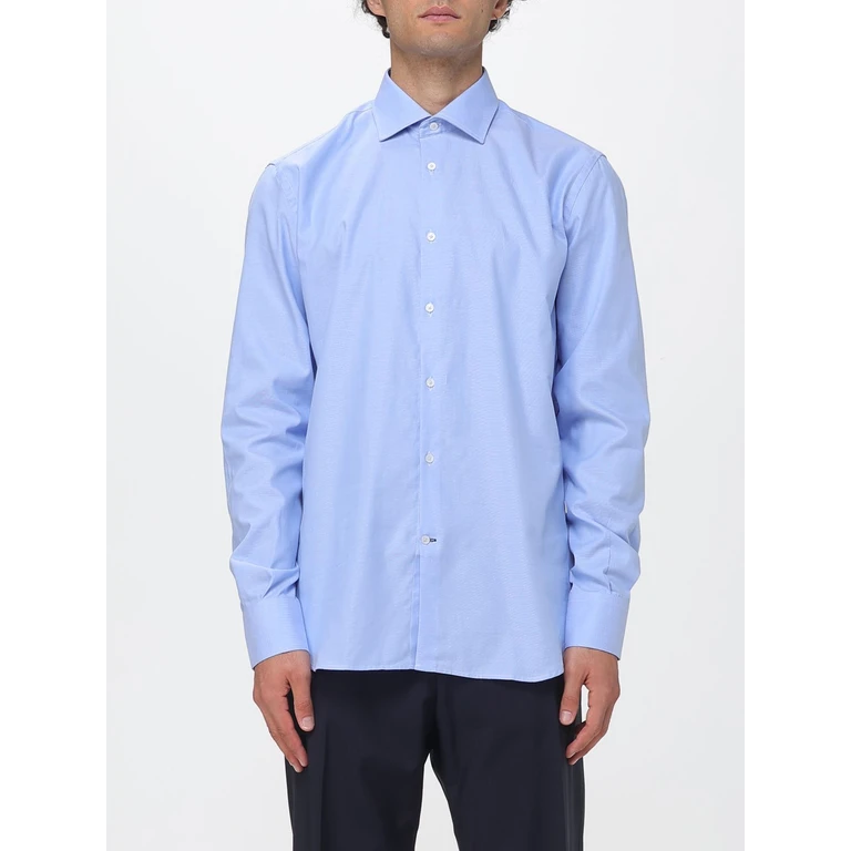 Shirt Men color Gnawed Blue (202AQ300V0032)