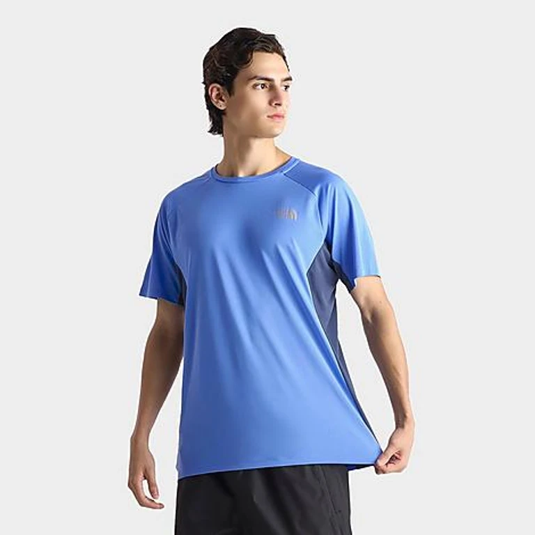 The North Face Men's Performance T-Shirt in Marina Blue/Shady Blue Size: Small