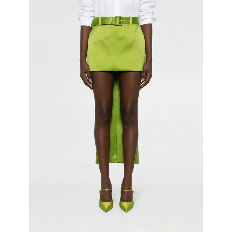 Skirt Woman color Green (AW26008SKGGREEN)