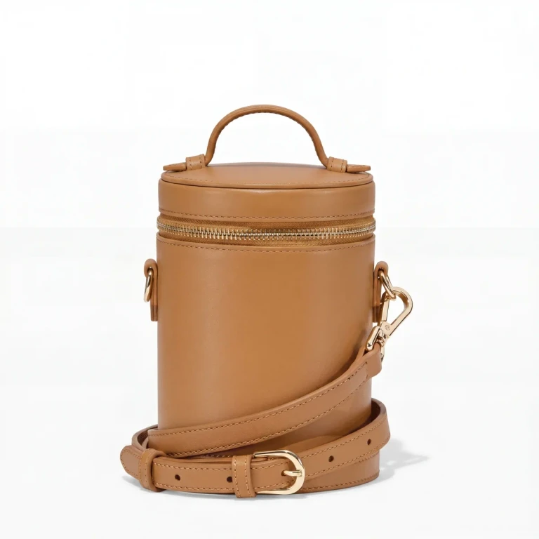 Crossbody Capsule Atlas Tan Lightweight Minimalist Travel Bag Organizer