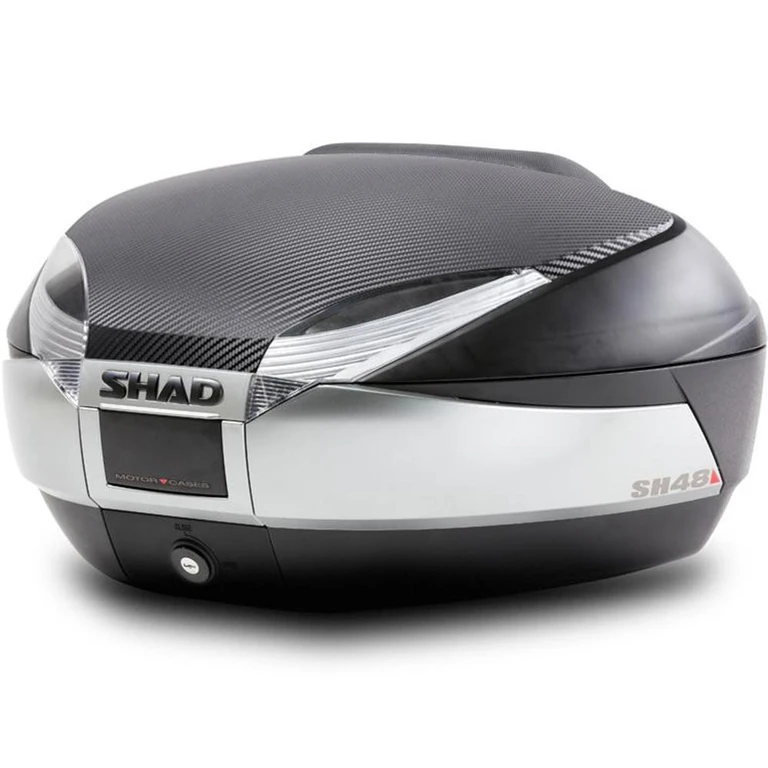 SH48 Top Case 48L Titanium with Backrest and Carbon Cover