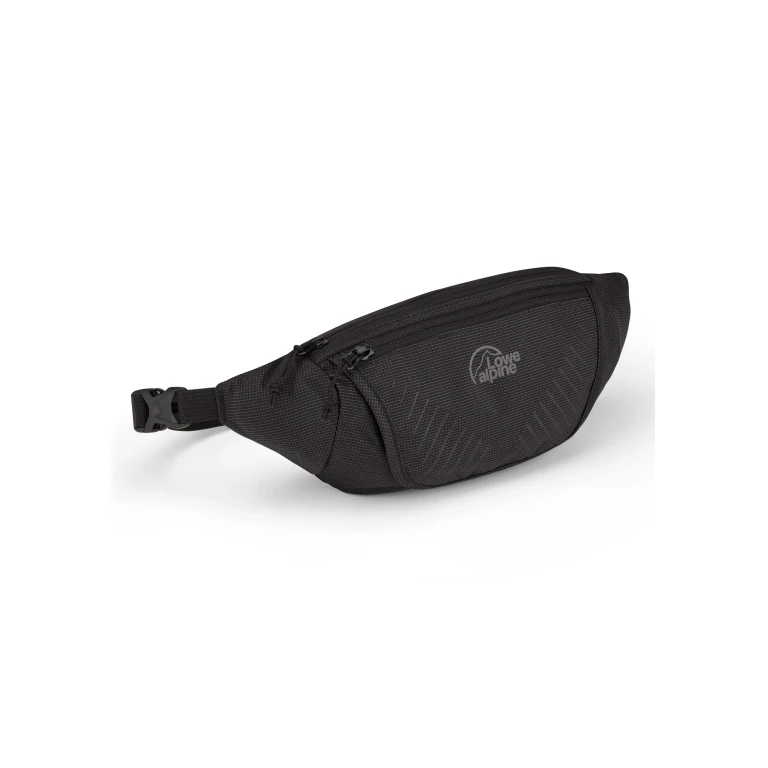 Fjell 4 Belt Pack - Black Ripstop Nylon Hip Pack
