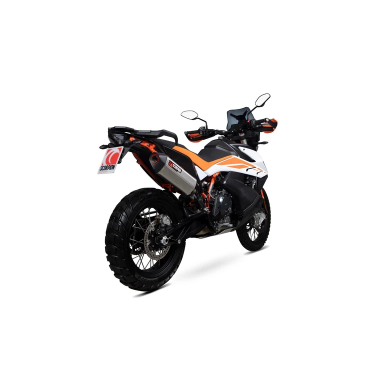 RKT91SEO - Scorpion Serket Parallel Slip-On Stainless Steel For KTM Adventure 790 2019-2020