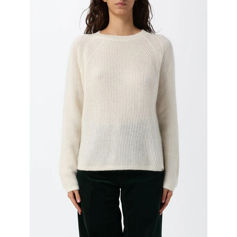 Long-Sleeved Crewneck Jumper in a Mohair and Wool Blend (MG000254D703601000)