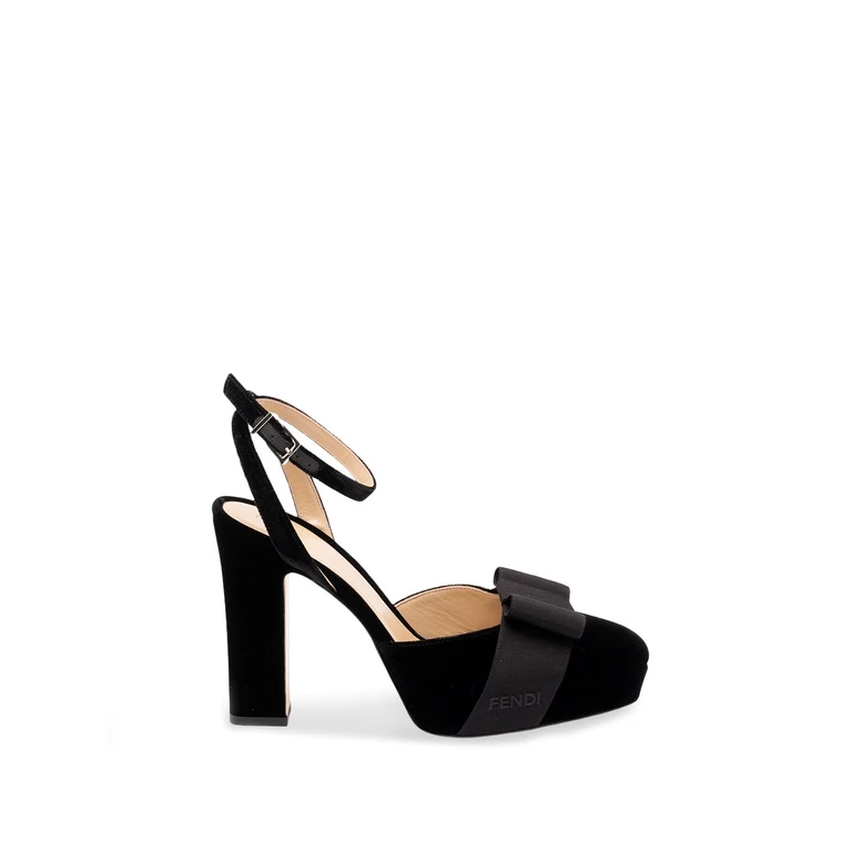 Velvet Slingback