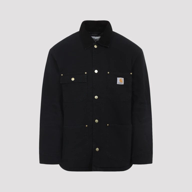 CARHARTT WIP OG Chore Cotton Jacket with Corduroy Collar (I03561300E4O)