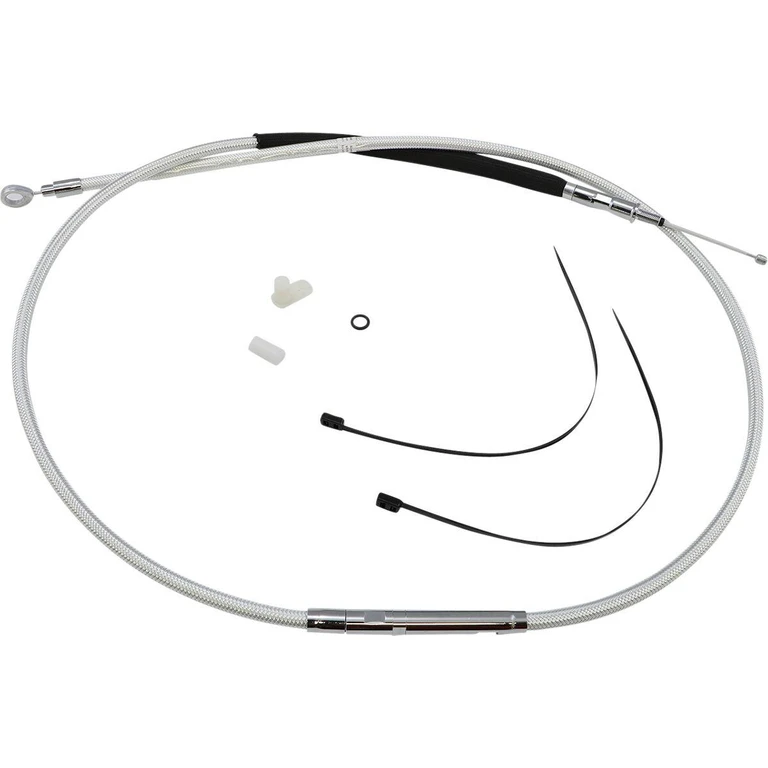 322810 - Magnum Shielding Sterling Chromite II Clutch Cable For Harley Davidson FLD 1690 2012-2013 169.5 cm (66-11/16") - Chrome