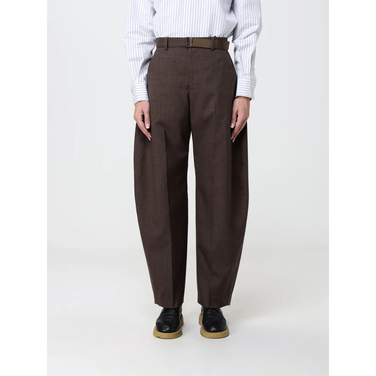 SACAI Pants Woman color Brown (2608572601)