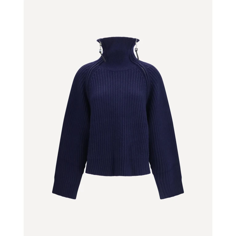 Wool zip-neck Sweater Female M