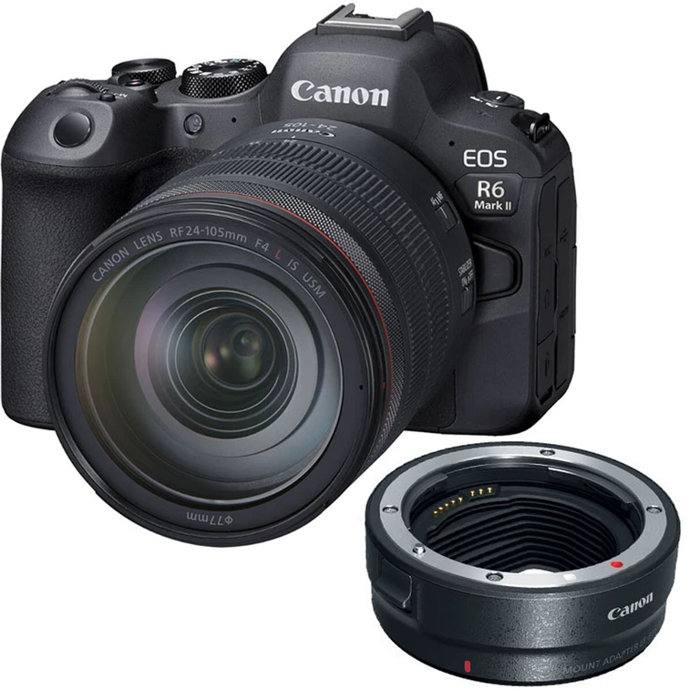 EOS R6 Mark II Systemkamera mit RF 24-70mm f/2.8L IS USM Objektiv