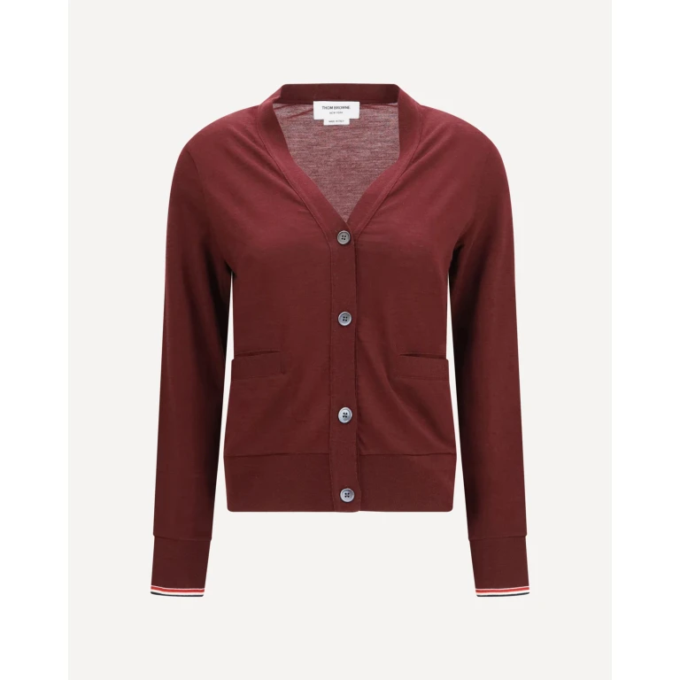 V-Neck merino wool Cardigan Female 38