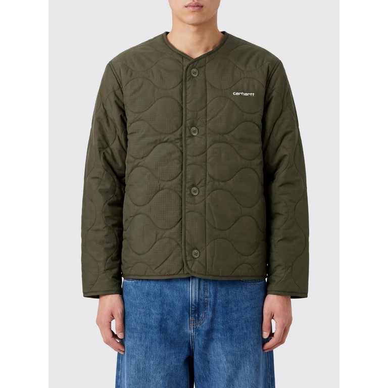 Quilted Polyester Liner Jacket with Crew Neck (I0370183X6XX)