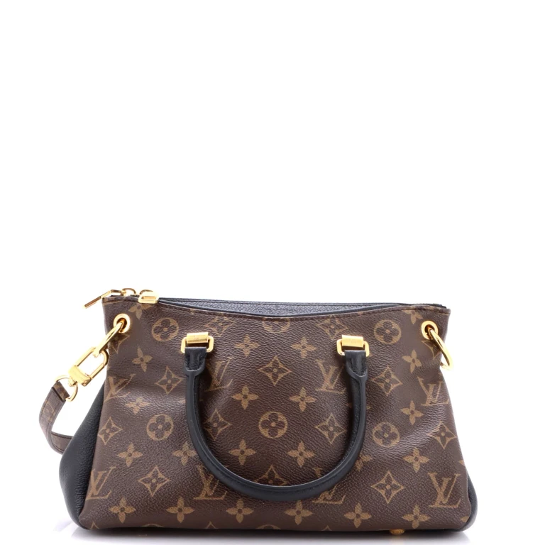 Pallas Tote Monogram Canvas with Leather BB