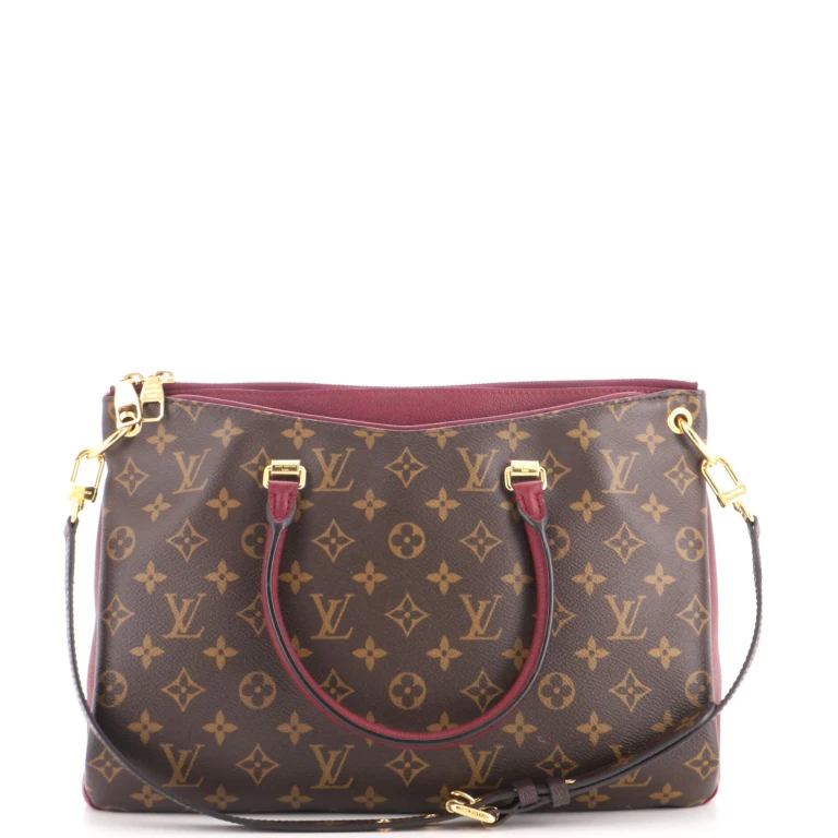 Pallas Tote Monogram Canvas with Leather