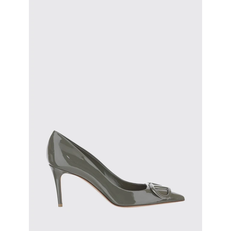 VLogo Signature Patent Leather Pumps with Stiletto Heel (S0EM9DUW0IO)