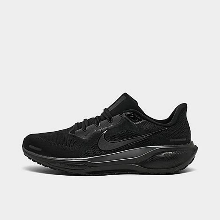 Men's Pegasus 41 Running Shoes in Black/Anthracite Size: 6.0
