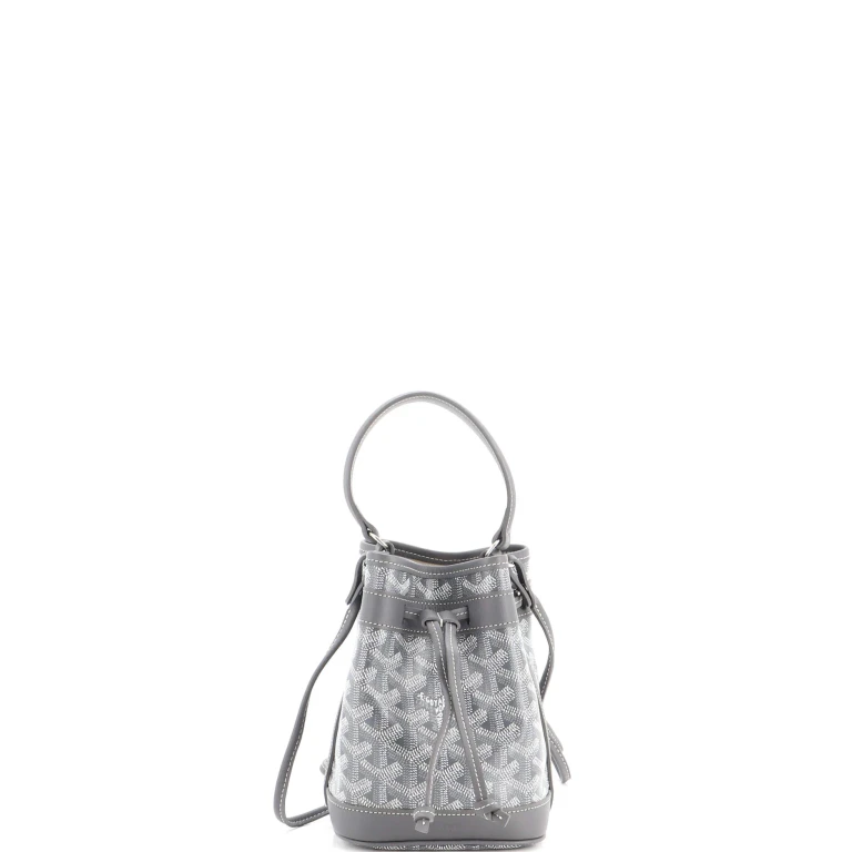 Petit Flot Bucket Bag Coated Canvas Mini