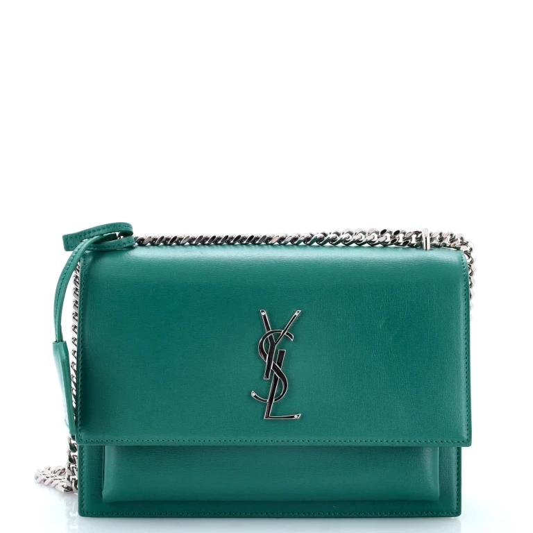 Sunset Crossbody Bag Leather Medium
