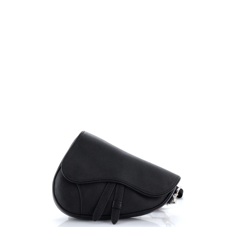 Saddle Crossbody Bag Leather Mini