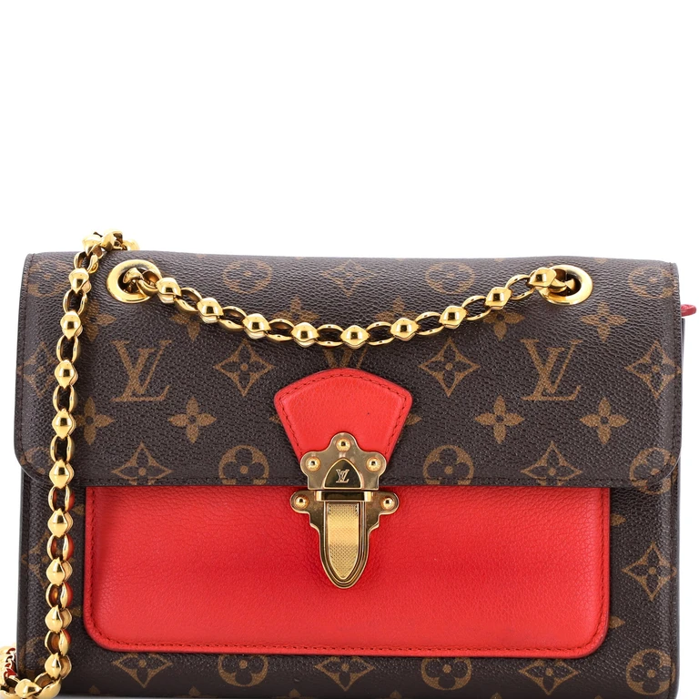 Victoire Handbag Monogram Canvas and Leather